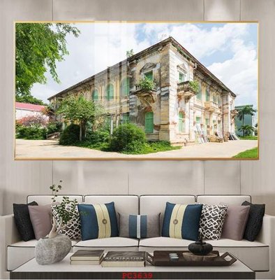 Tải file File tranh phong cảnh thiên nhiên PC3639 (gốc) làm file thiết kế