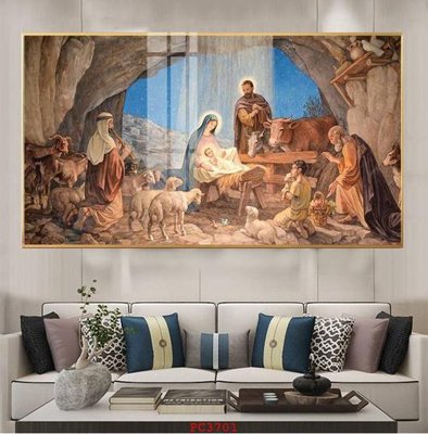 File gốc File tranh phong cảnh thiên nhiên PC3701 (in lụa) hoa văn cổ điển