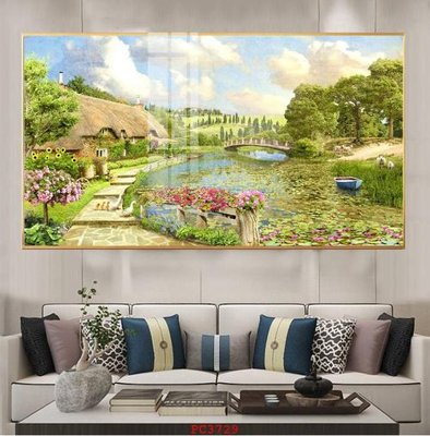 Download file File tranh phong cảnh thiên nhiên PC3729 (gốc) in mica cao cấp