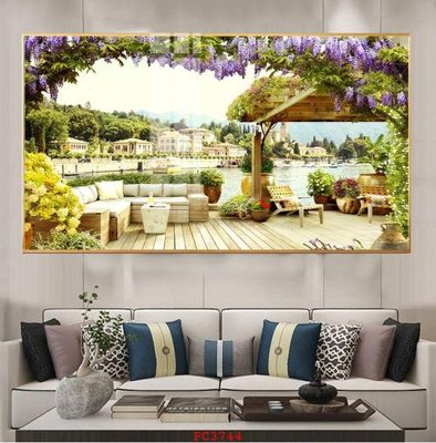 File in mica File tranh phong cảnh thiên nhiên PC3744 (bản gốc) sắc sảo