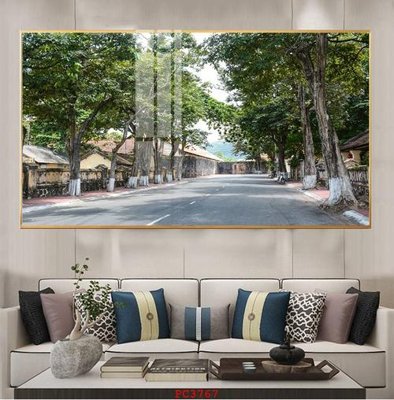 File PSD File tranh phong cảnh thiên nhiên PC3767 (gốc) cho designer