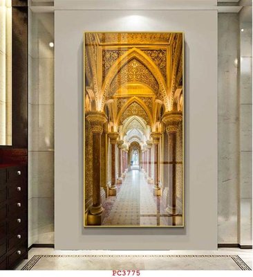 File in trần File tranh phong cảnh thiên nhiên PC3775 (bản gốc) hoa văn