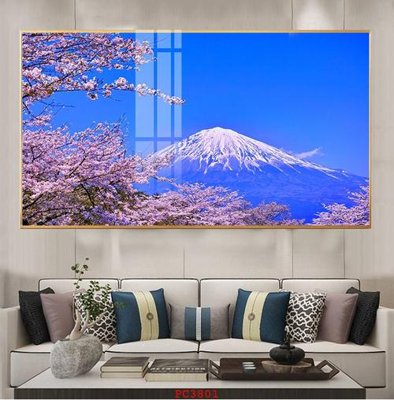 Ảnh gốc File tranh phong cảnh thiên nhiên PC3801 (nét căng) in mica