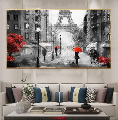 File in trần File tranh phong cảnh thiên nhiên PC3848 (bản gốc) bầu trời