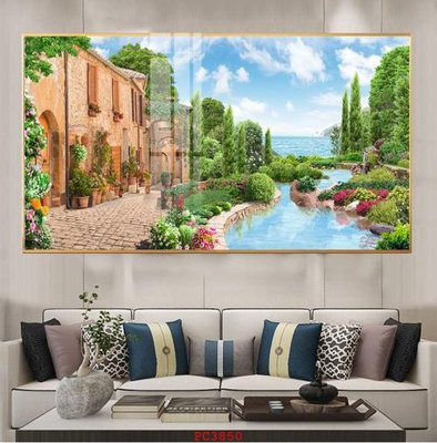 Tệp tin gốc File tranh phong cảnh thiên nhiên PC3850 (dùng cho in ấn) chuyên nghiệp