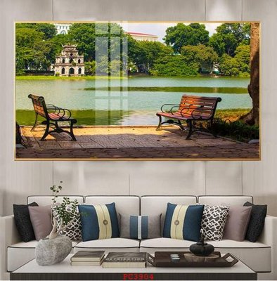 File PSD File tranh phong cảnh thiên nhiên PC3904 (gốc) cho in quảng cáo