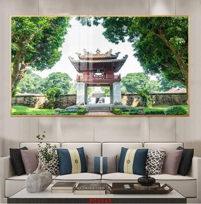 File gốc File tranh phong cảnh thiên nhiên PC3943 (thiết kế) cho in ấn