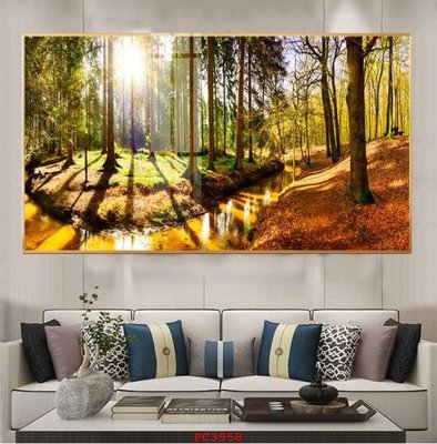 Chi tiết file gốc File tranh phong cảnh thiên nhiên PC3958 (cho in tráng gương)