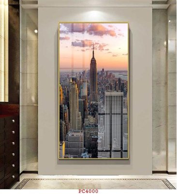 File gốc File tranh phong cảnh thiên nhiên PC4000 (in lụa) trang trí tường