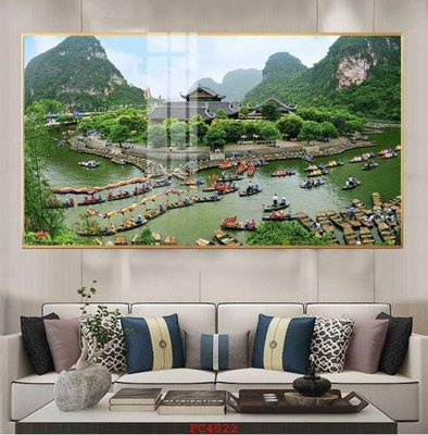 Chi tiết file gốc File tranh phong cảnh thiên nhiên PC4022 (cho in tráng gương)