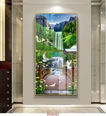 File gốc File tranh phong cảnh thiên nhiên PC4043 (thiết kế) độc quyền