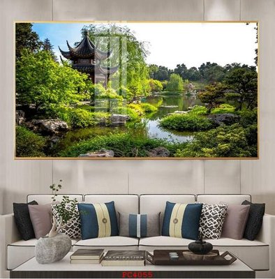 File tranh File tranh phong cảnh thiên nhiên PC4055 (gốc) in vải canvas