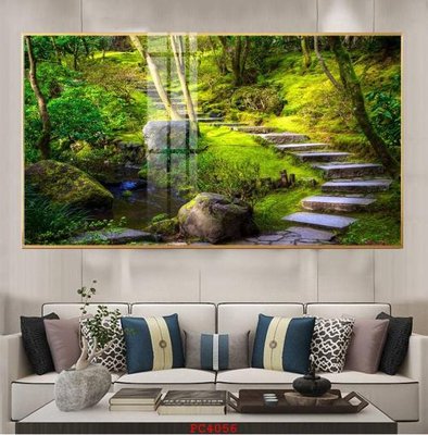 Tải file gốc File tranh phong cảnh thiên nhiên PC4056 (in khổ lớn) không vỡ