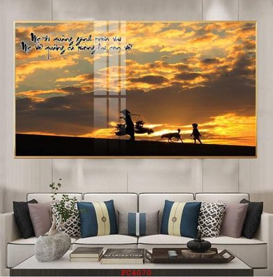 File PSD File tranh phong cảnh thiên nhiên PC4070 (bản gốc) dễ dàng edit