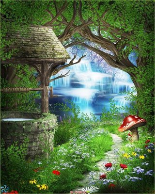 File tranh File gốc phong cảnh PC488 (gốc) chủ đề trẻ em