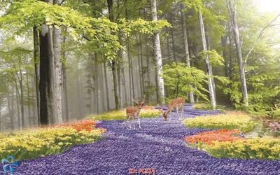 File tranh gốc File gốc phong cảnh PC514 (bản đẹp) độc quyền