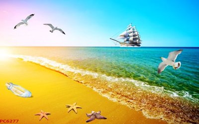 File ảnh File tranh phong cảnh việt nam PC6277 (gốc) in decal dán tường