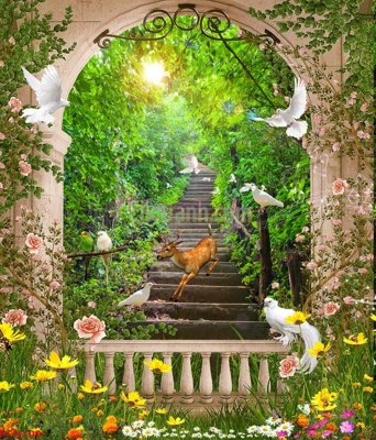 Cung cấp file tranh gốc File tranh phong cảnh thiên nhiên PCN100 độc quyền