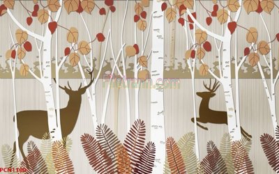 Tải file File tranh phong cảnh thiên nhiên PCN1100 (ảnh gốc) in tráng gương