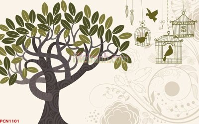 File gốc File tranh phong cảnh thiên nhiên PCN1101 (chủ đề hiện đại) trang trí