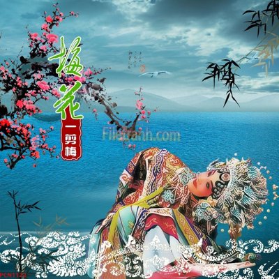 File ảnh File tranh phong cảnh thiên nhiên PCN1122 (gốc) in backdrop sự kiện