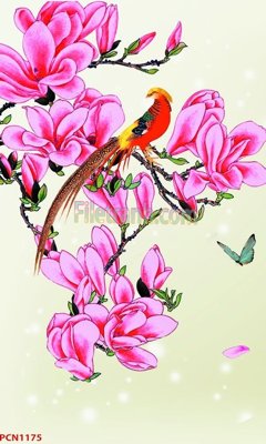 File PSD in ấn File tranh phong cảnh thiên nhiên PCN1175 (chất lượng cao)