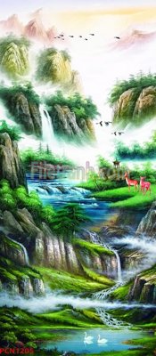 Tải file File tranh phong cảnh thiên nhiên PCN1205 (gốc) in ấn chất lượng