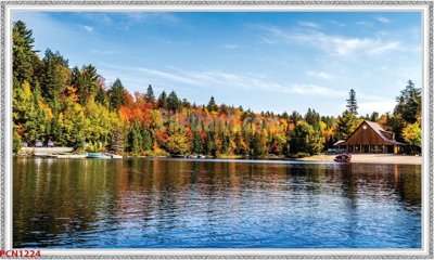 File gốc in mica File tranh phong cảnh thiên nhiên PCN1224 chất lượng