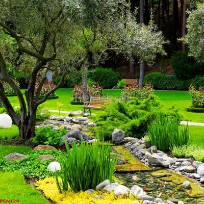 File gốc File tranh phong cảnh thiên nhiên PCN124 (PNG) không nền chất lượng