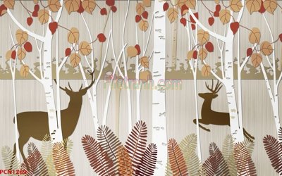 File gốc File tranh phong cảnh thiên nhiên PCN1269 (in 3D) nghệ thuật