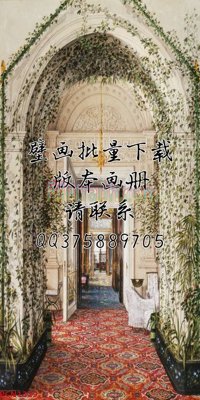 File gốc File tranh phong cảnh thiên nhiên PCN1329 (in lụa) chi tiết cao