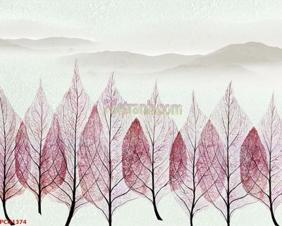 File tranh File tranh phong cảnh thiên nhiên PCN1374 (bản gốc) in lụa 5D