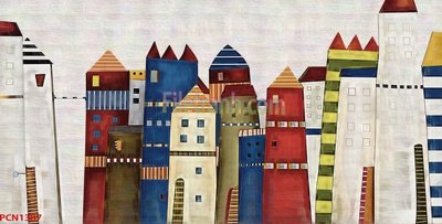 File in trần File tranh phong cảnh thiên nhiên PCN1387 (bản gốc) phong cảnh