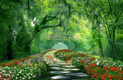 File gốc File tranh phong cảnh thiên nhiên PCN140 (ảnh chi tiết) để in ấn