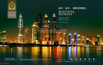 File in trần File tranh phong cảnh thiên nhiên PCN1404 (bản gốc 3D) sống động