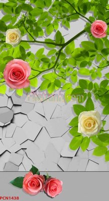 Tải file File tranh phong cảnh thiên nhiên PCN1438 (ảnh gốc) in tráng gương