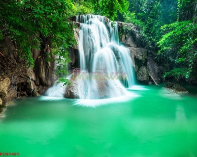 File gốc File tranh phong cảnh thiên nhiên PCN1491 (in ấn) màu sắc trung thực