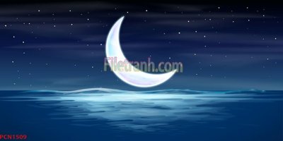 File tranh in tráng gương File tranh phong cảnh thiên nhiên PCN1509 (siêu nét)