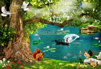 Tải file gốc File tranh phong cảnh thiên nhiên PCN156 (in không vỡ ảnh)