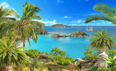 Tải file PSD File tranh phong cảnh thiên nhiên PCN1797 (nguyên layer) để in