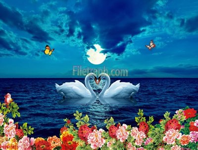 File gốc File tranh phong cảnh thiên nhiên PCN1903 (in lụa) chi tiết cao