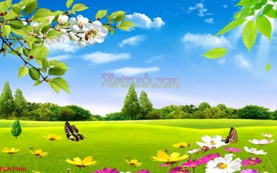 File ảnh gốc File tranh phong cảnh thiên nhiên PCN1906 (chuyên in mica)