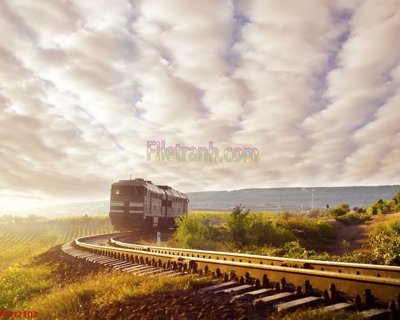 File tranh gốc in trần nhà File tranh phong cảnh thiên nhiên PCN2102 3D