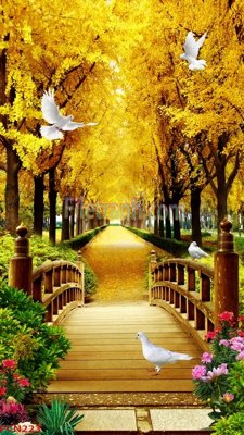 File in ấn File tranh phong cảnh thiên nhiên PCN223 (bản gốc) chất lượng cao