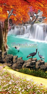 Tải file gốc File tranh phong cảnh thiên nhiên PCN225 (in không vỡ ảnh)