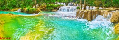 Download file File tranh phong cảnh thiên nhiên PCN2281 (gốc) in mica đèn LED