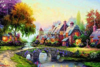 Ảnh mô tả file gốc in mica File tranh phong cảnh thiên nhiên PCN231