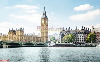 File tranh PSD File tranh phong cảnh thiên nhiên PCN2329 chất lượng cao