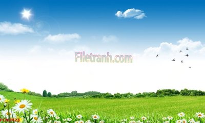 File gốc File tranh phong cảnh thiên nhiên PCN2421 (in lụa) tranh phong thủy