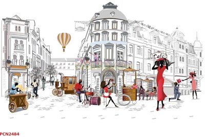 File tranh File tranh phong cảnh thiên nhiên PCN2484 (bản gốc) in canvas